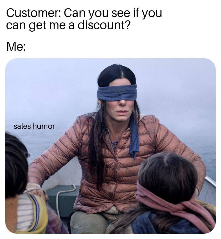 Birdbox sales meme