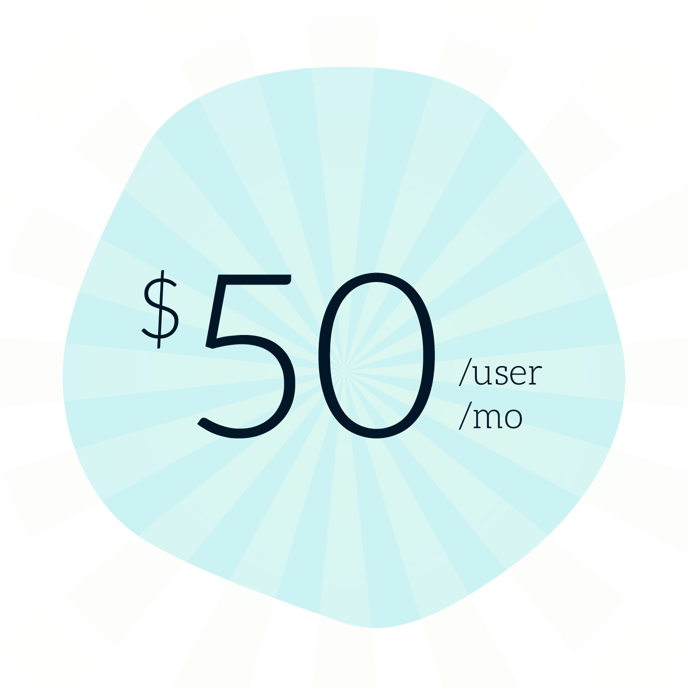 SoloFire is $50 per user, per month
