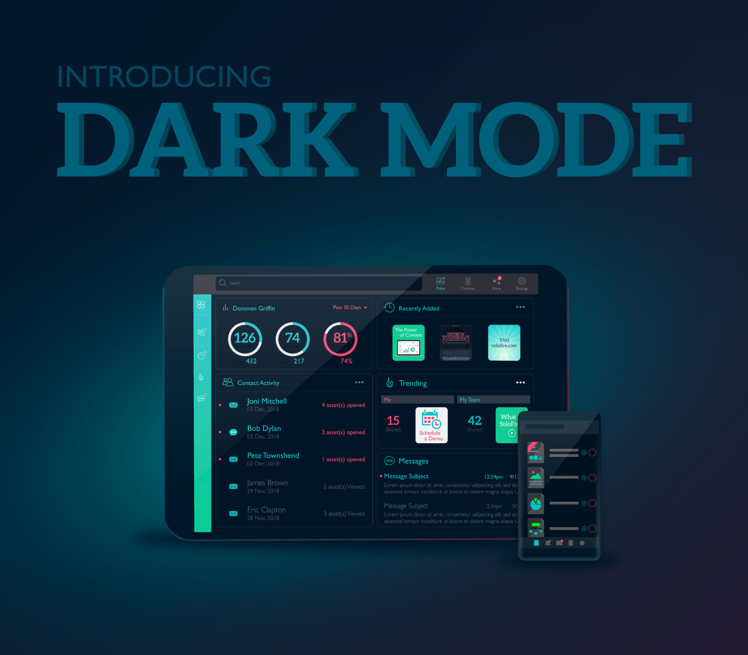 Introducing dark mode