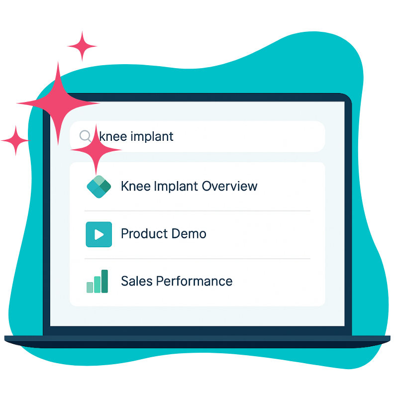 find sales content with ai