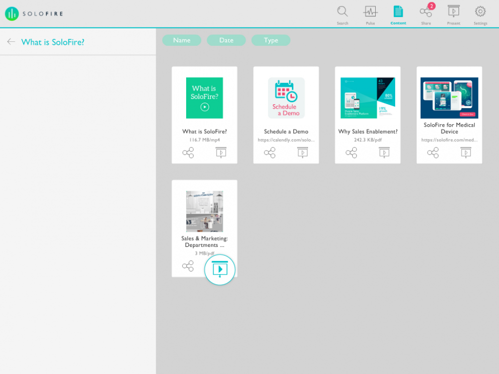 add to a presentation how to add a file to your SoloFire presentation