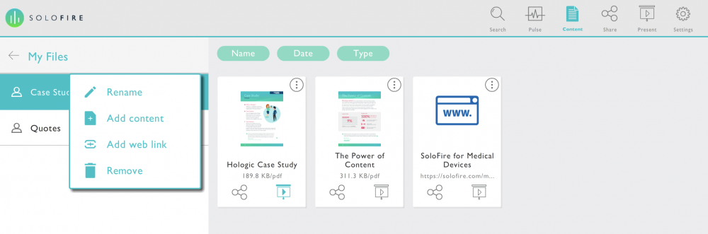 upload your own content uploading your own content to the SoloFire app